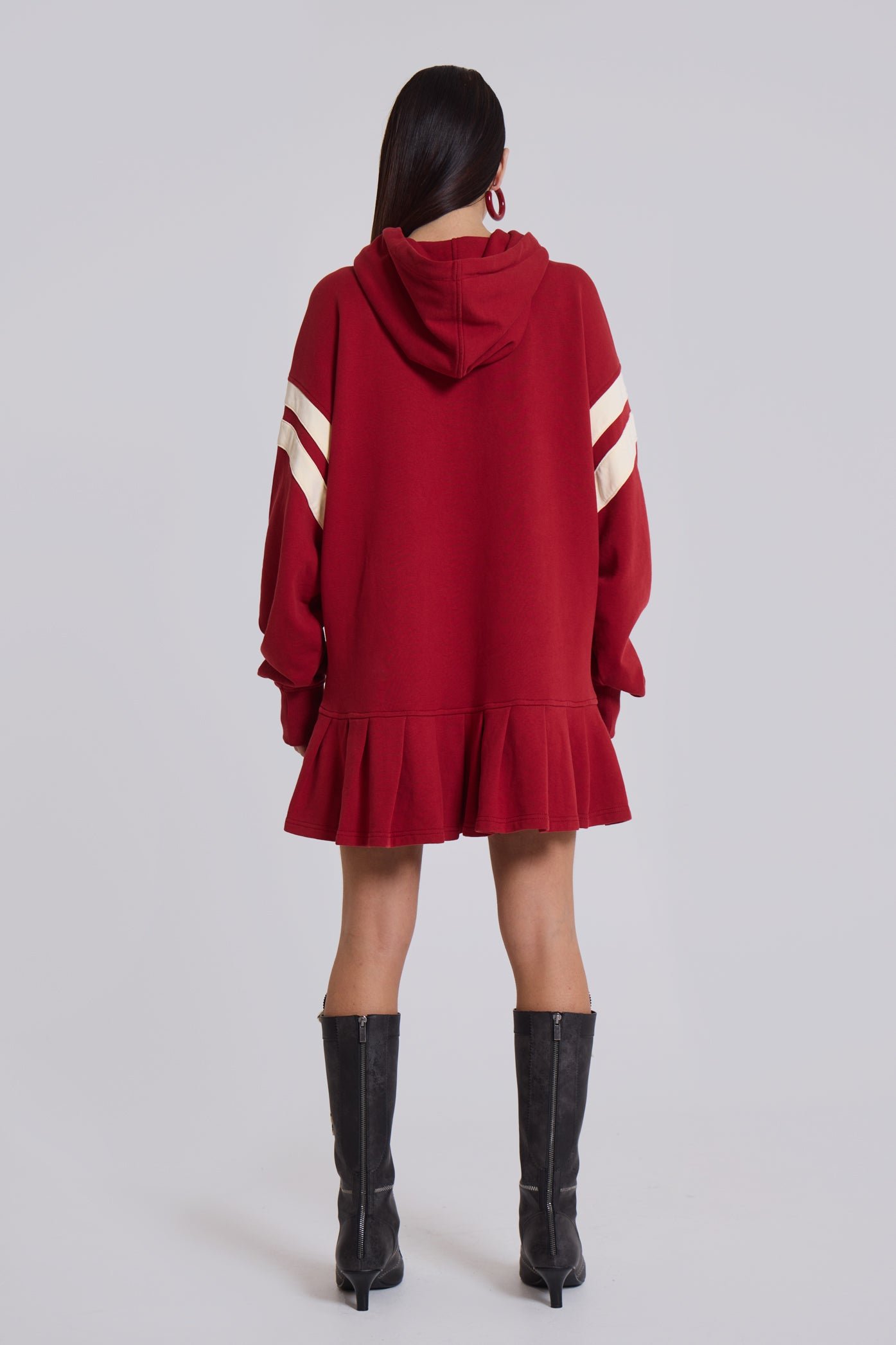 4 or Nothing Sweater Dress in Red