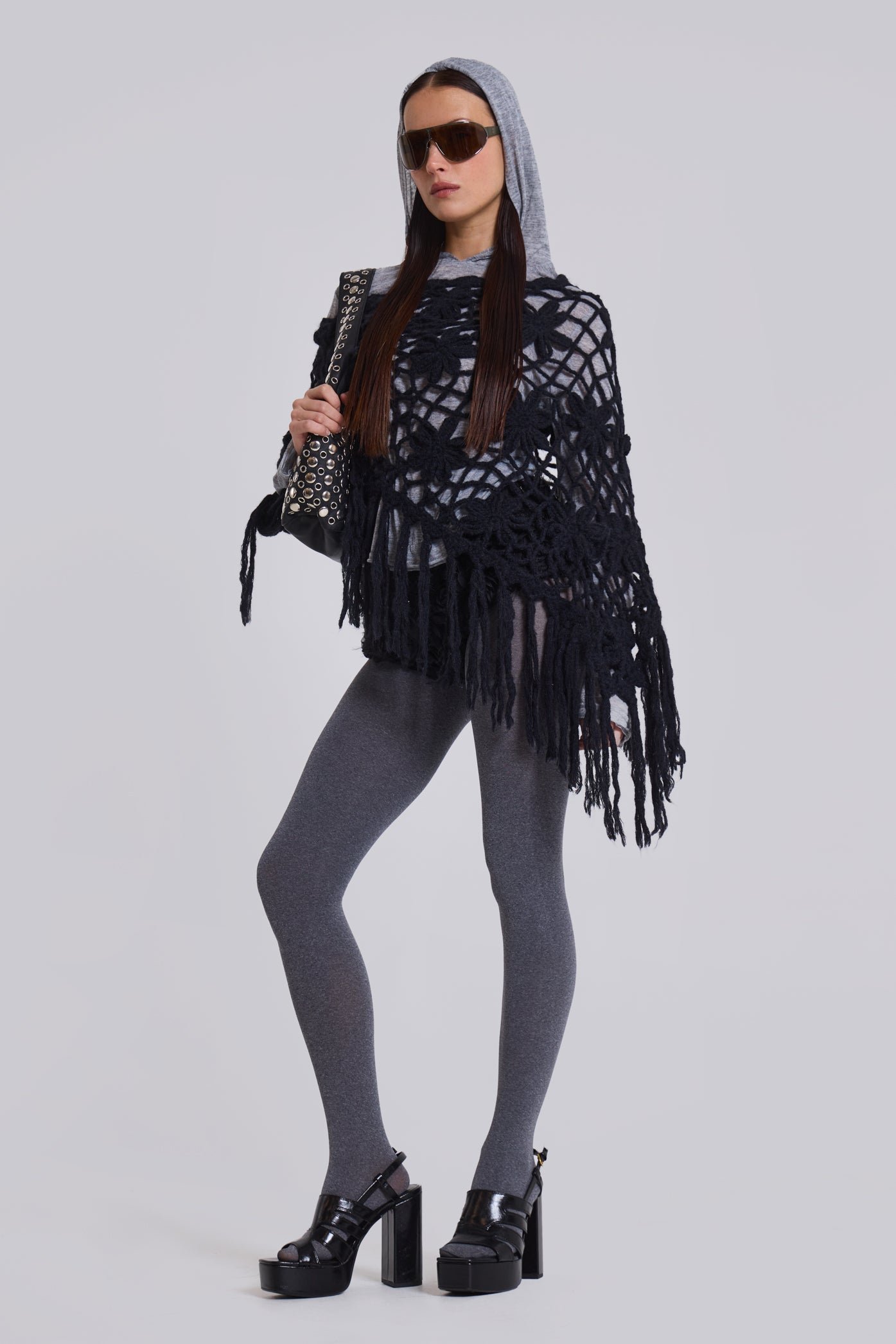 Multiverse Knit Poncho