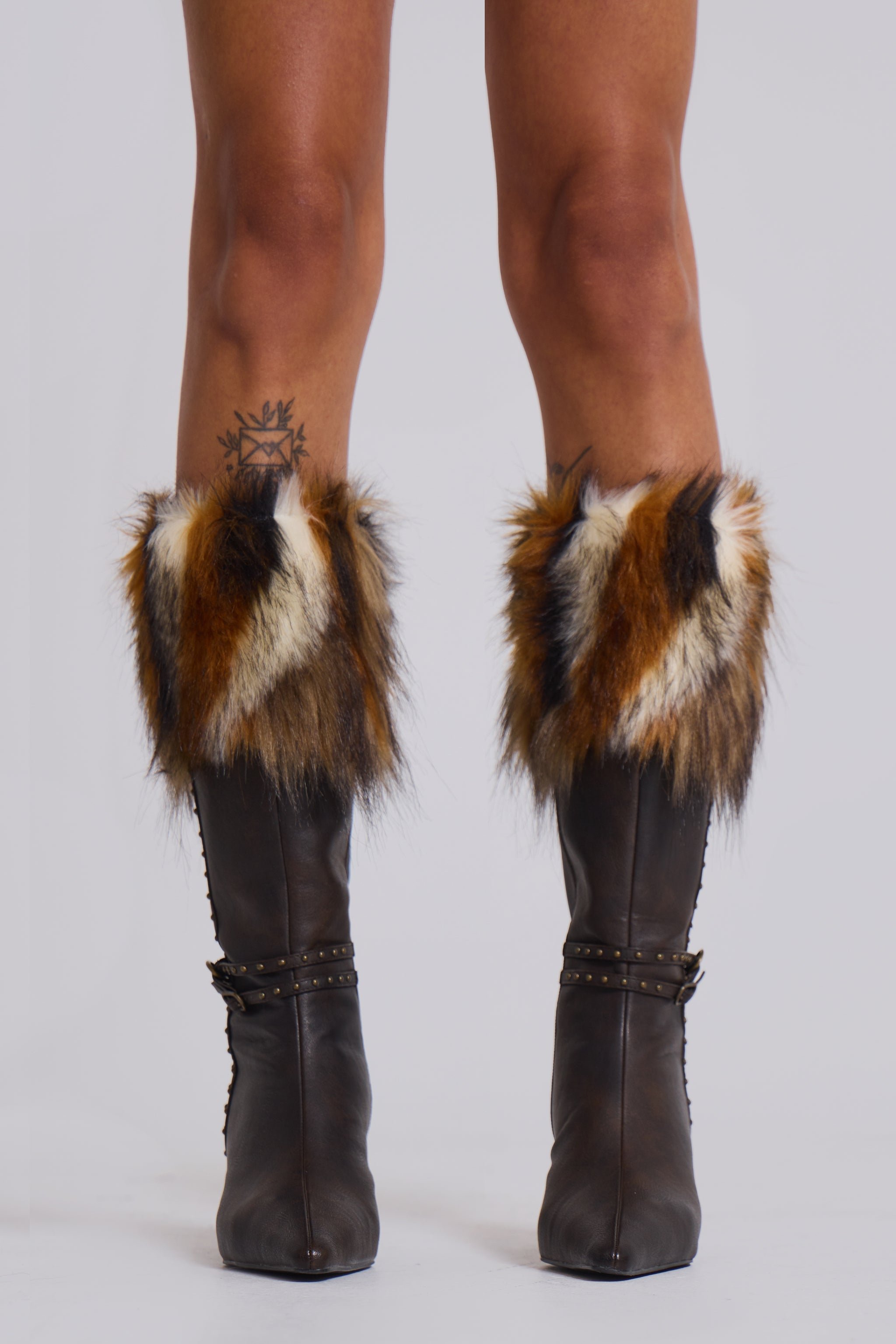 Fauna Faux Fur Healed Boot