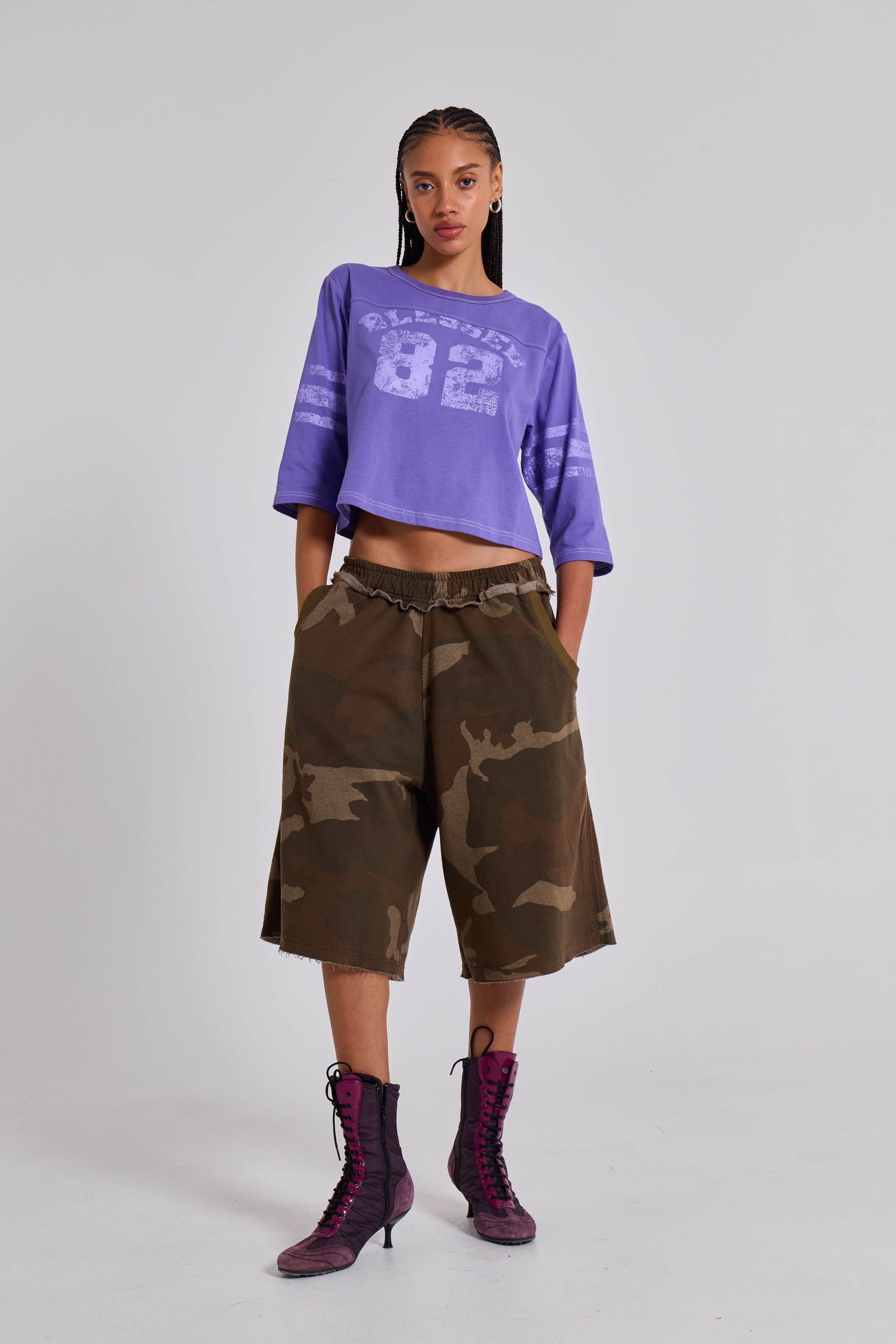 Camo Monster Jogger Shorts