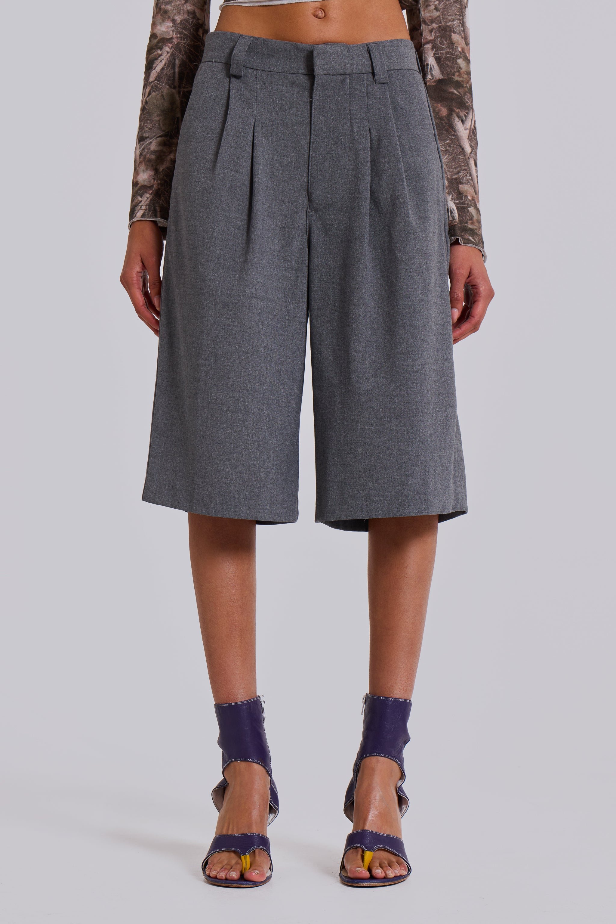 Grey Goliath Tailored Shorts