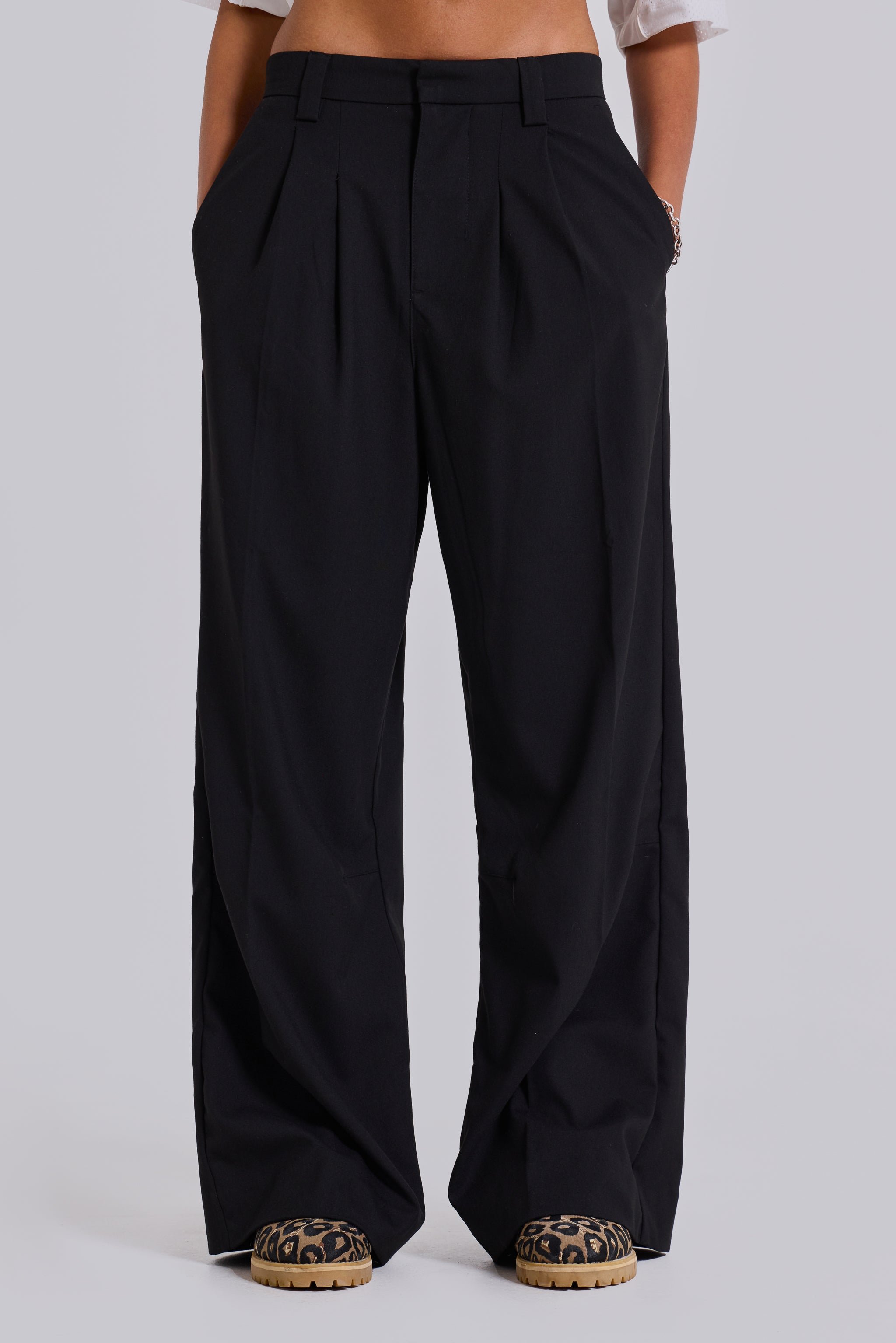 Goliath Black Suit Pants