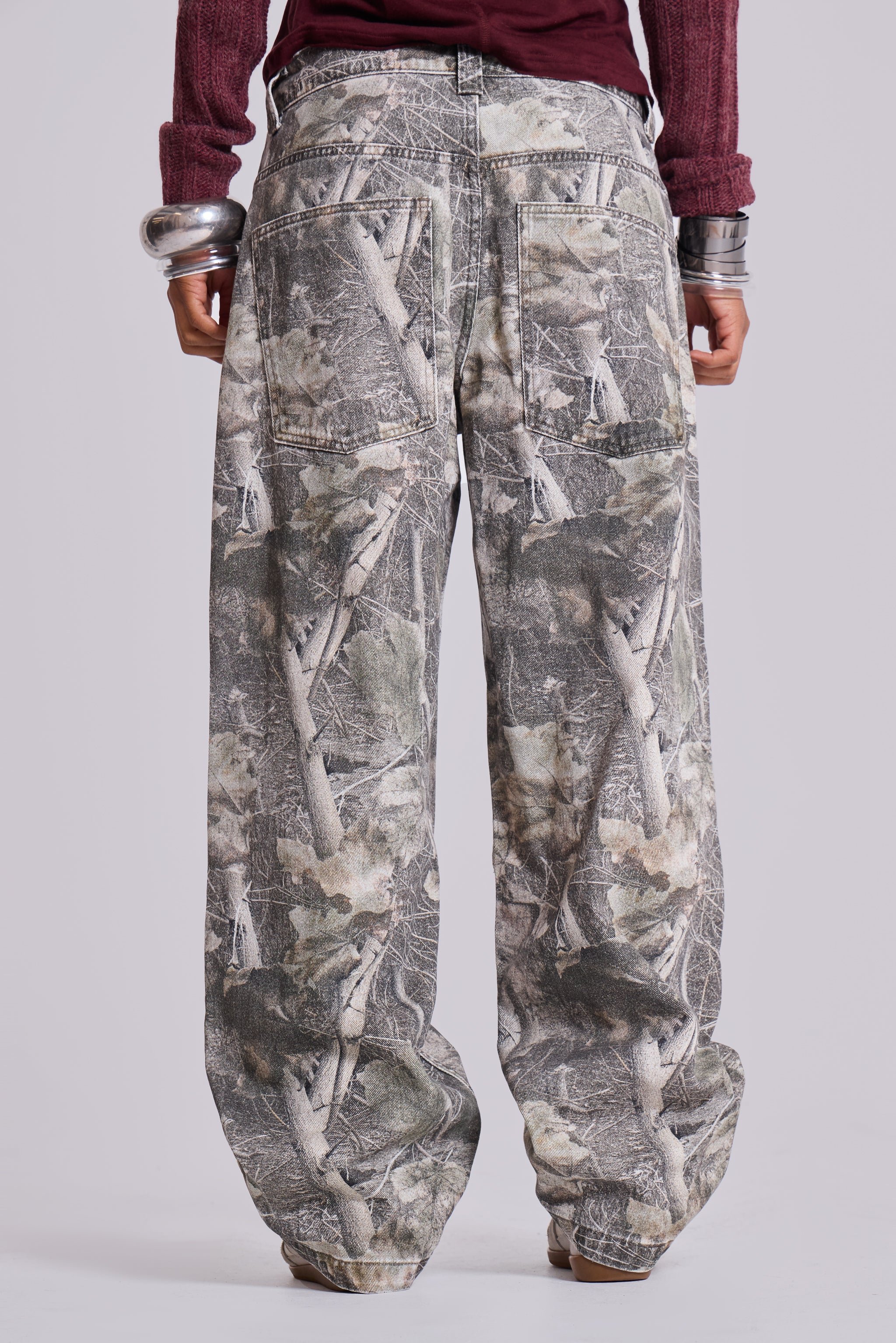 Woodland Camo Colossus Baggy Jeans