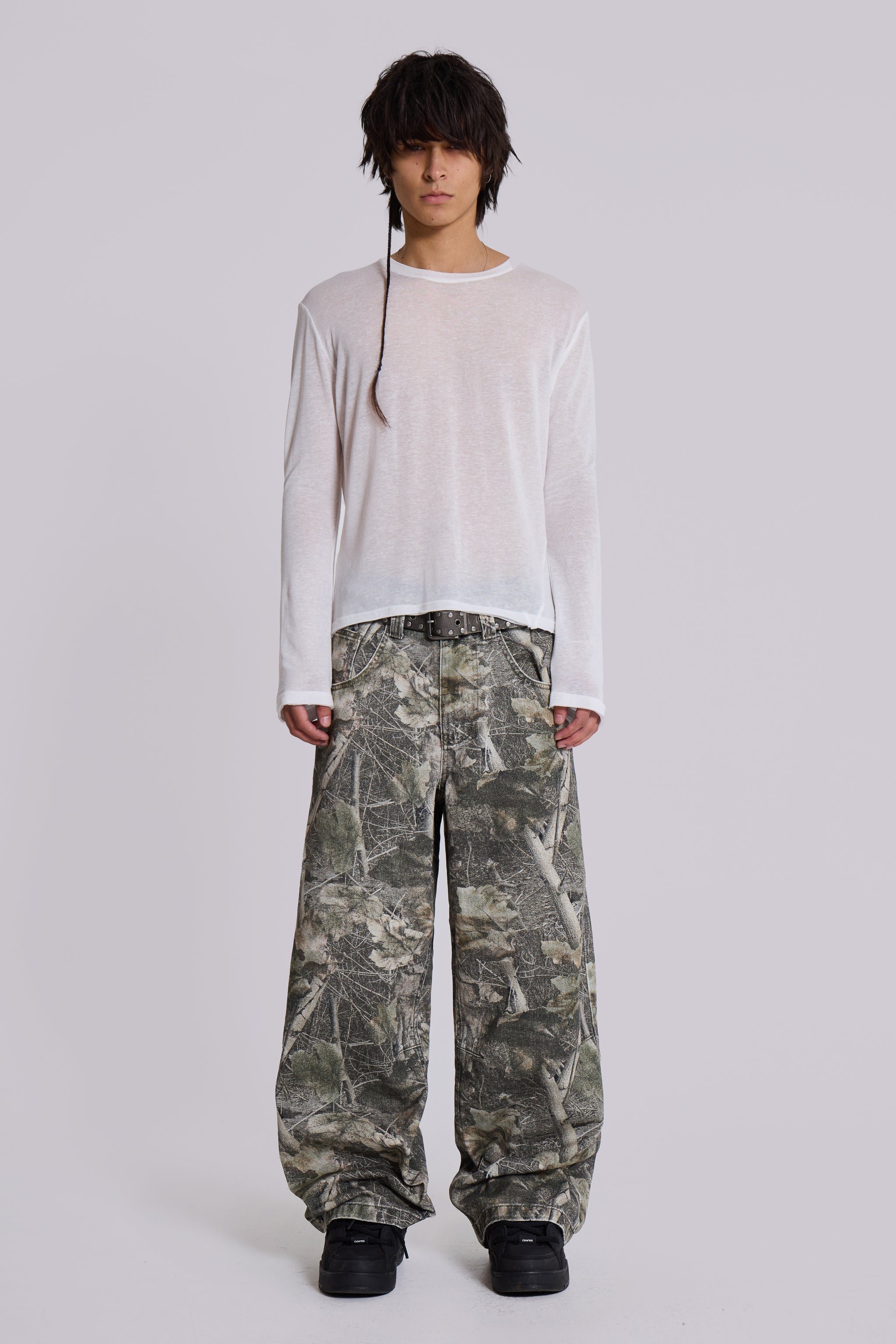 Woodland Camo Colossus Baggy Jeans