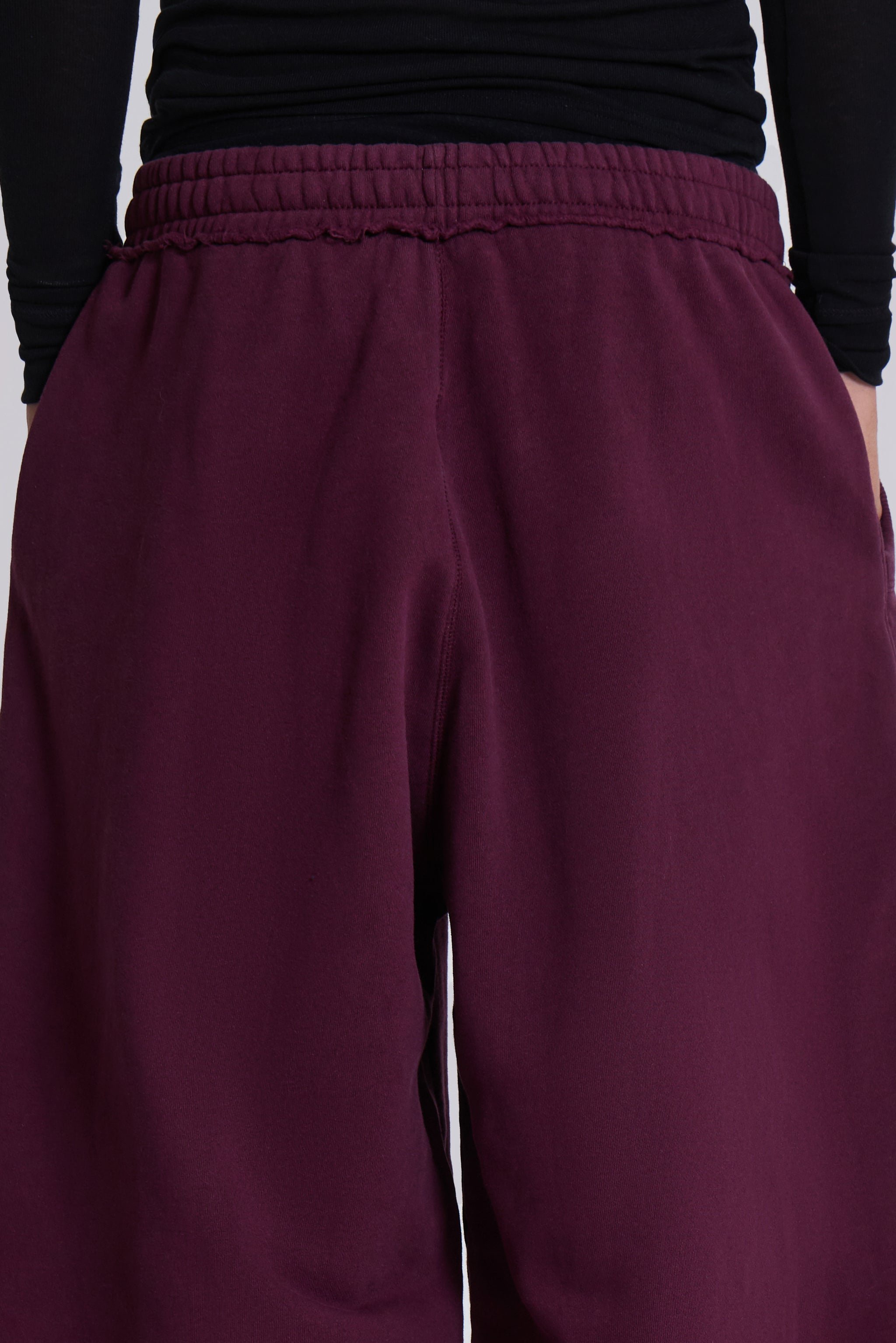 Dark Burgundy Monster Joggers