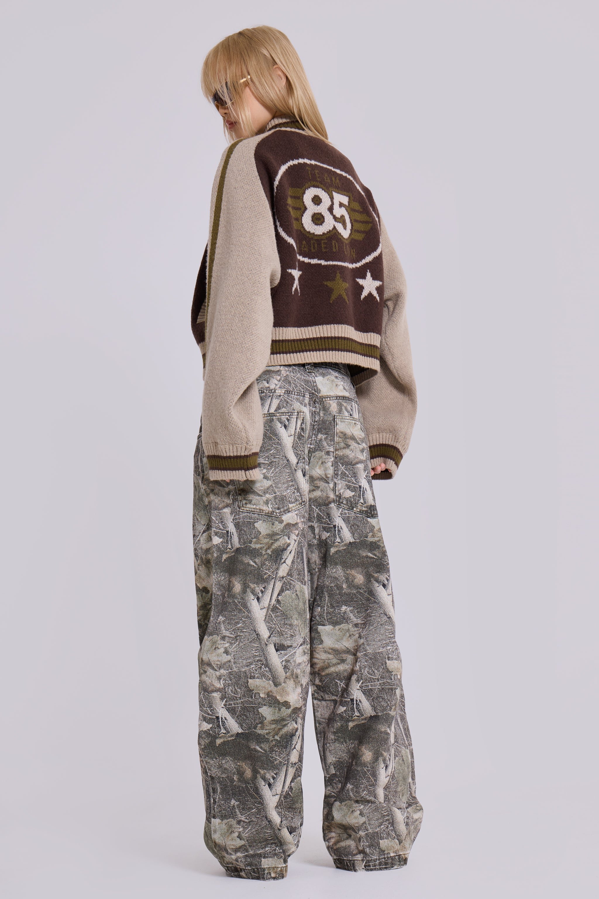 Woodland Camo Colossus Baggy Jeans