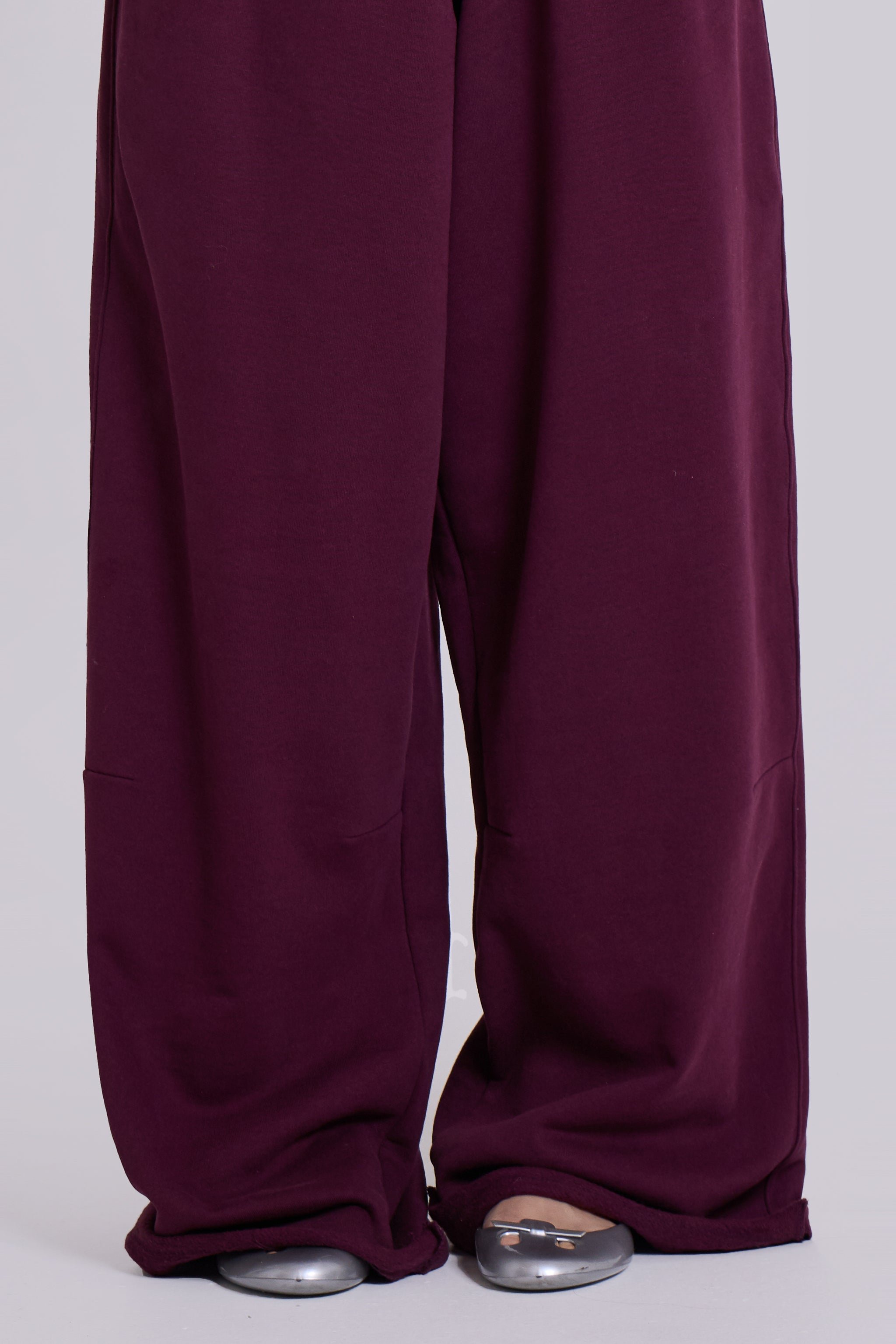 Dark Burgundy Monster Joggers