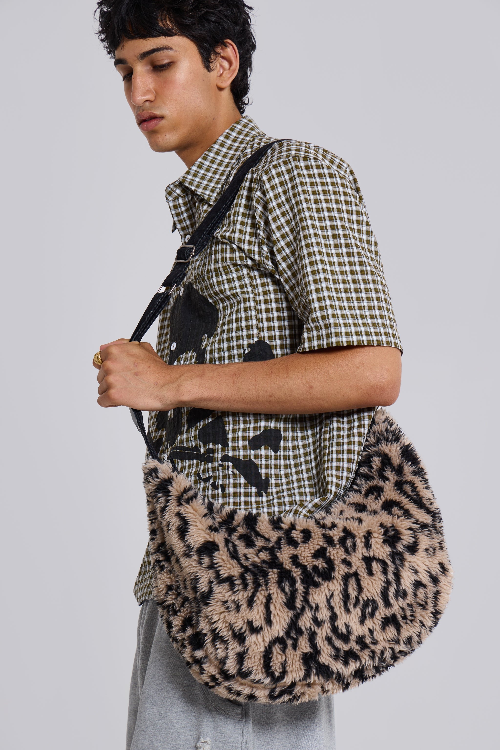 Animal print sling bag online