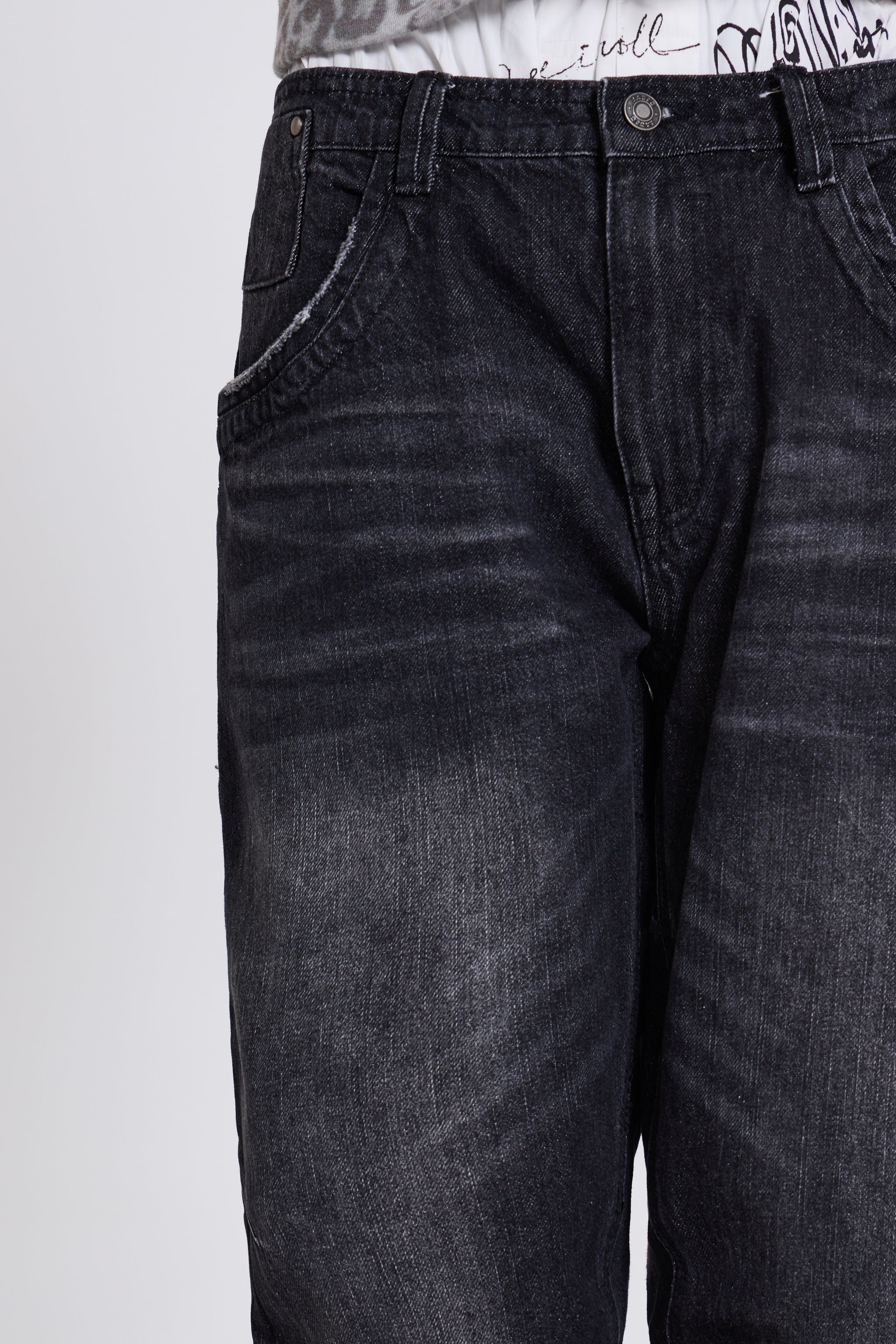 Washed Black Reed Jeans