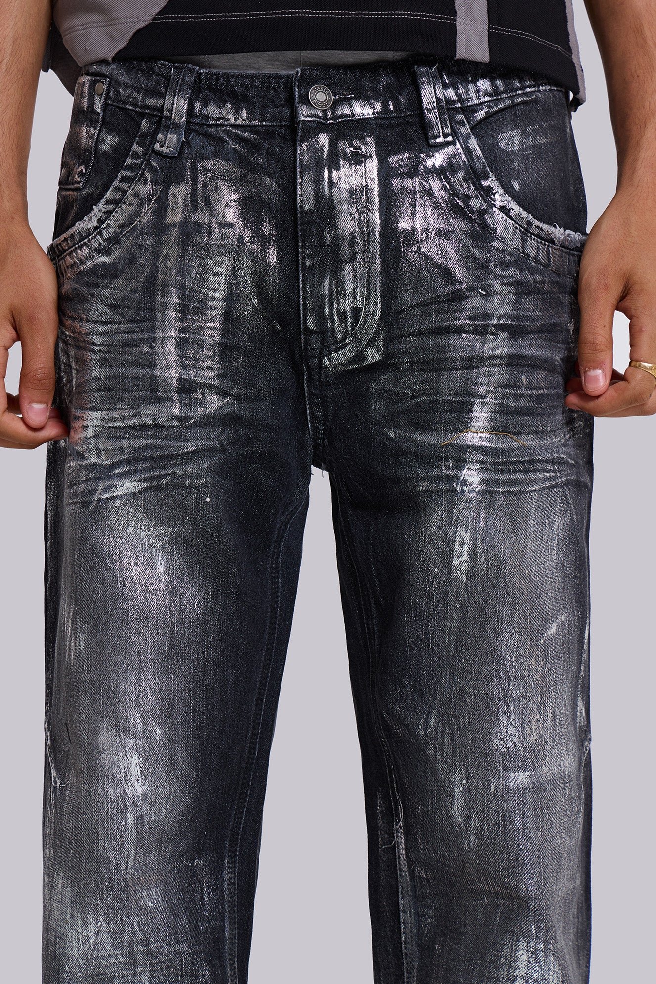 Gunmetal Reed Jeans