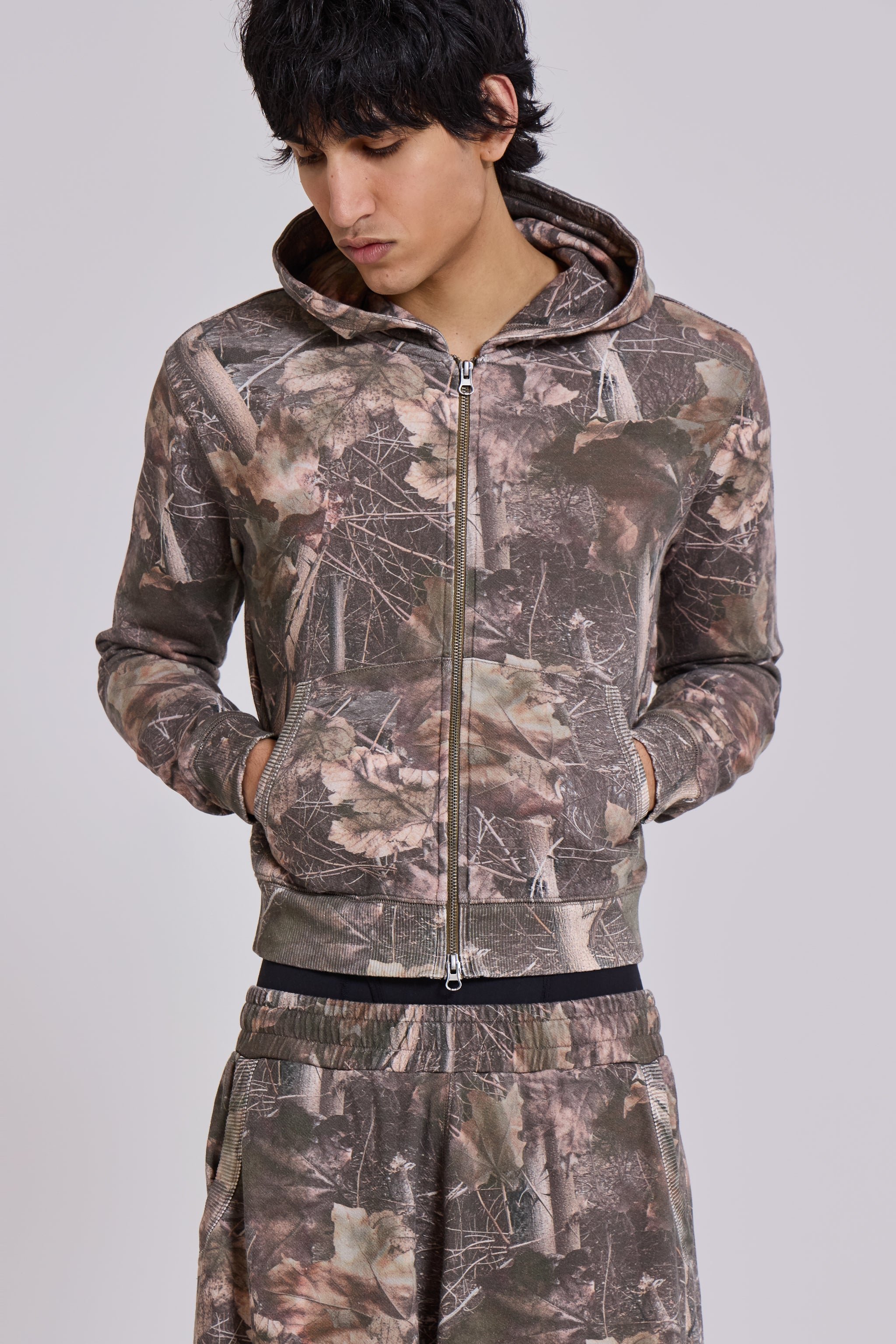 Woodland Camo Mini Monster Hoodie