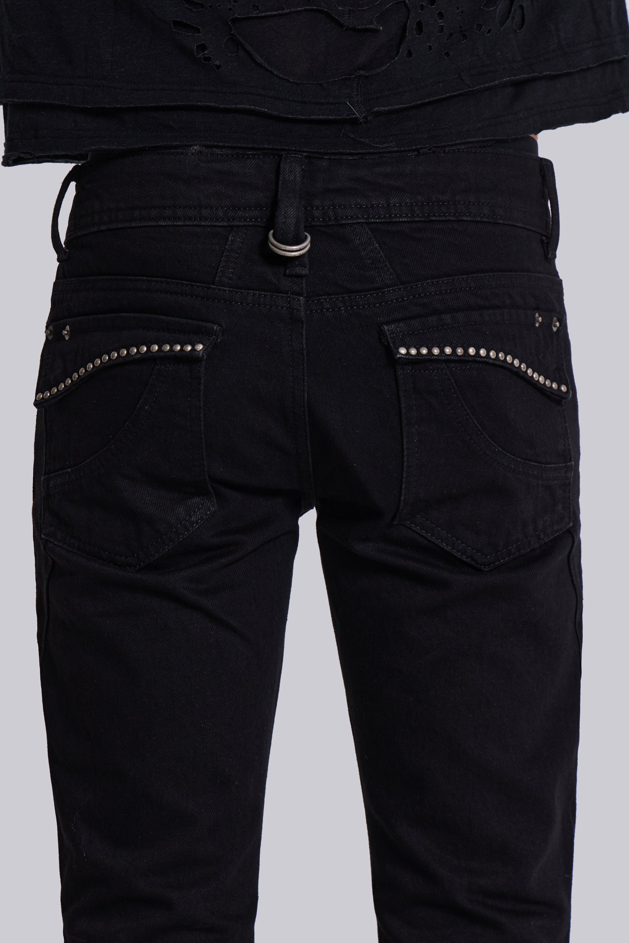 Jet Studded Drift Jeans