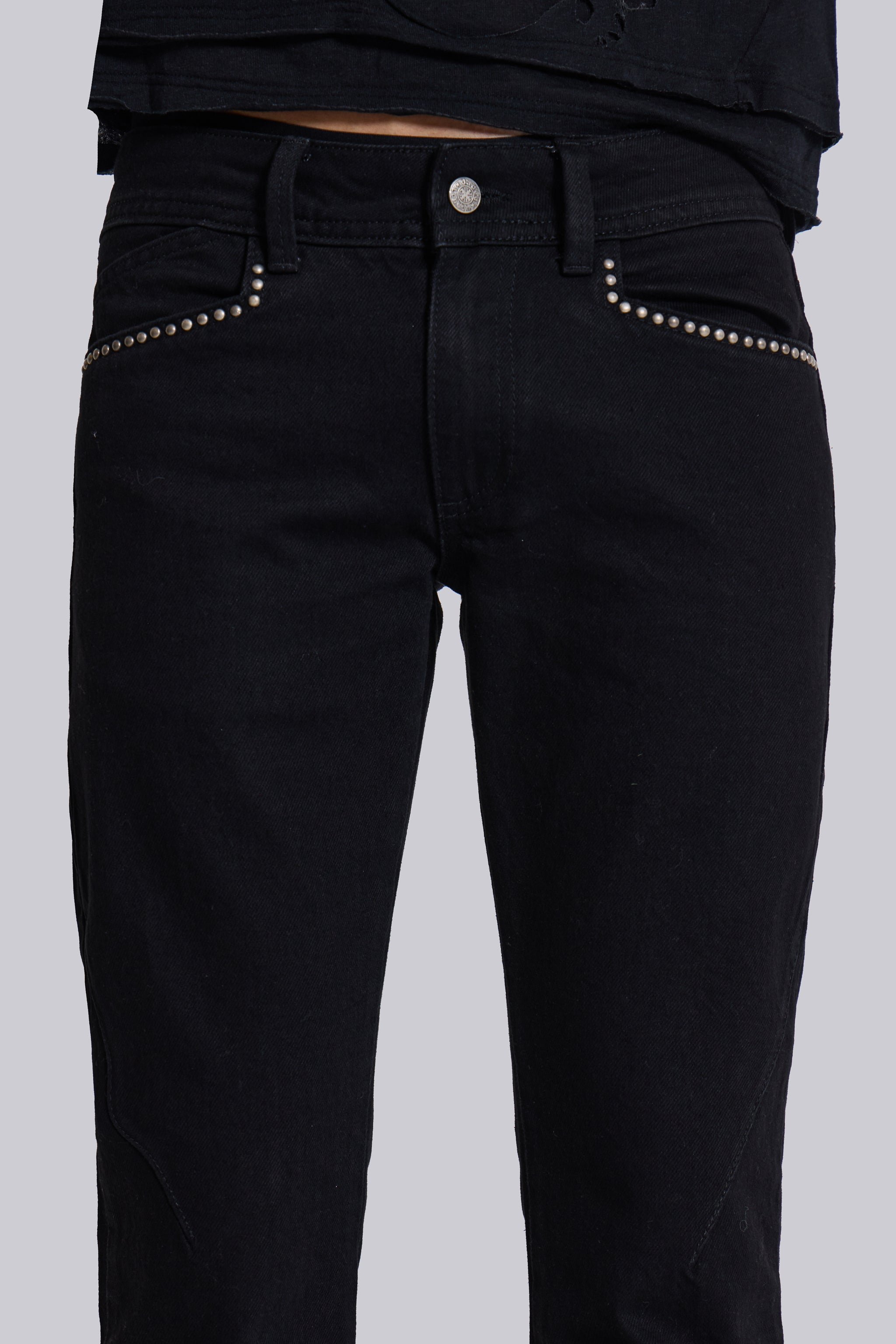 Jet Studded Drift Jeans