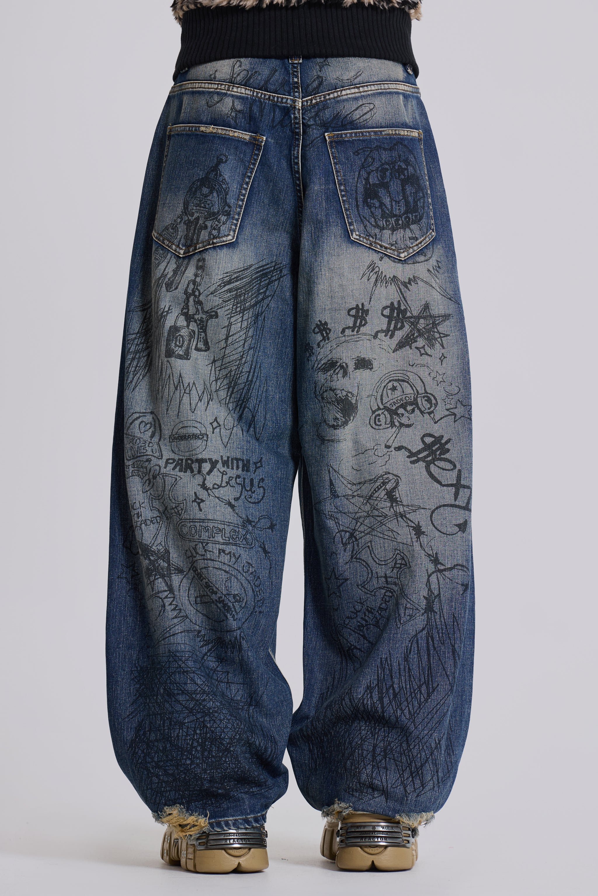 Graffiti XL Colossus Washed Jeans