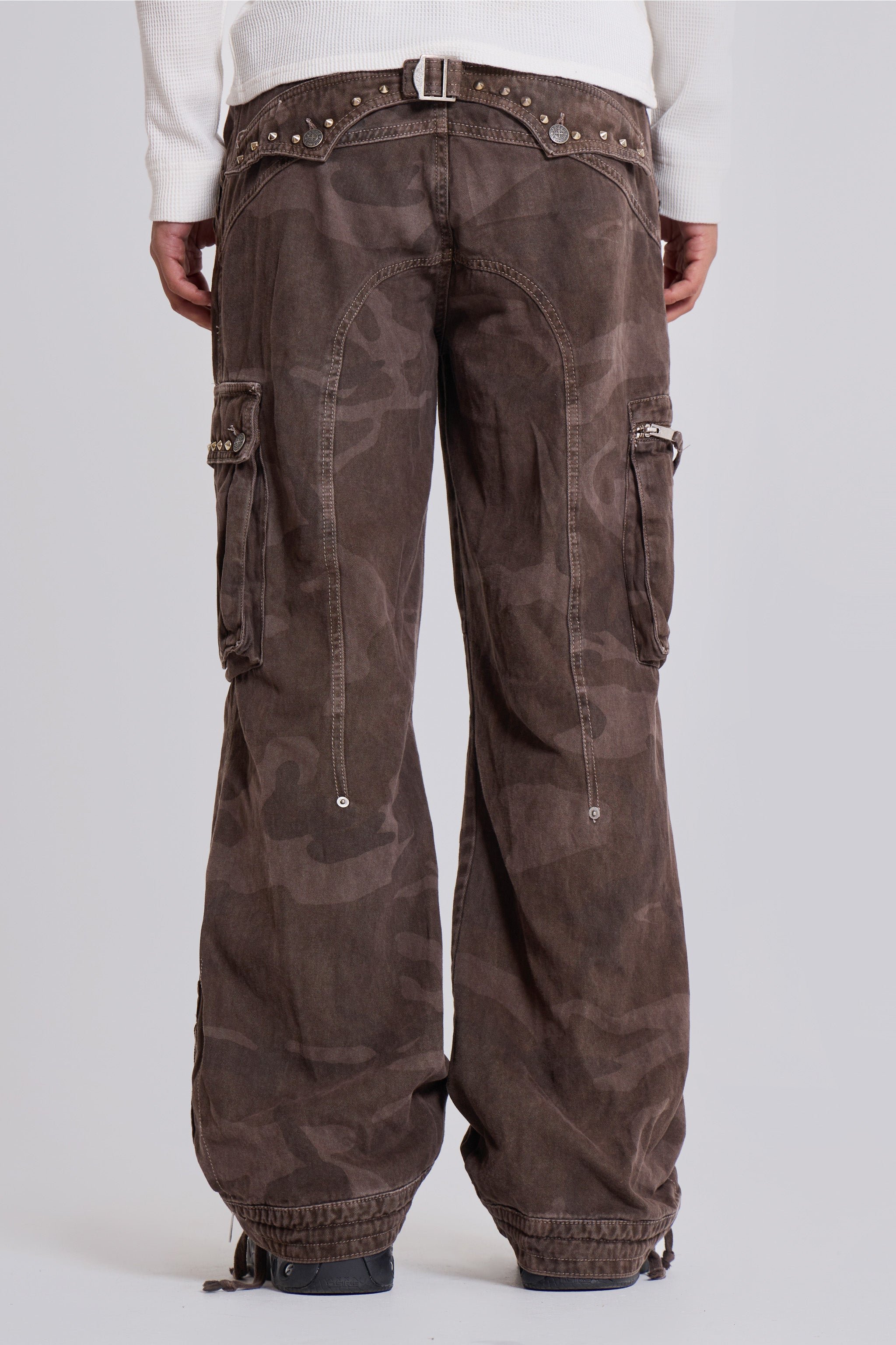 Brown Trooper Cargo Pants