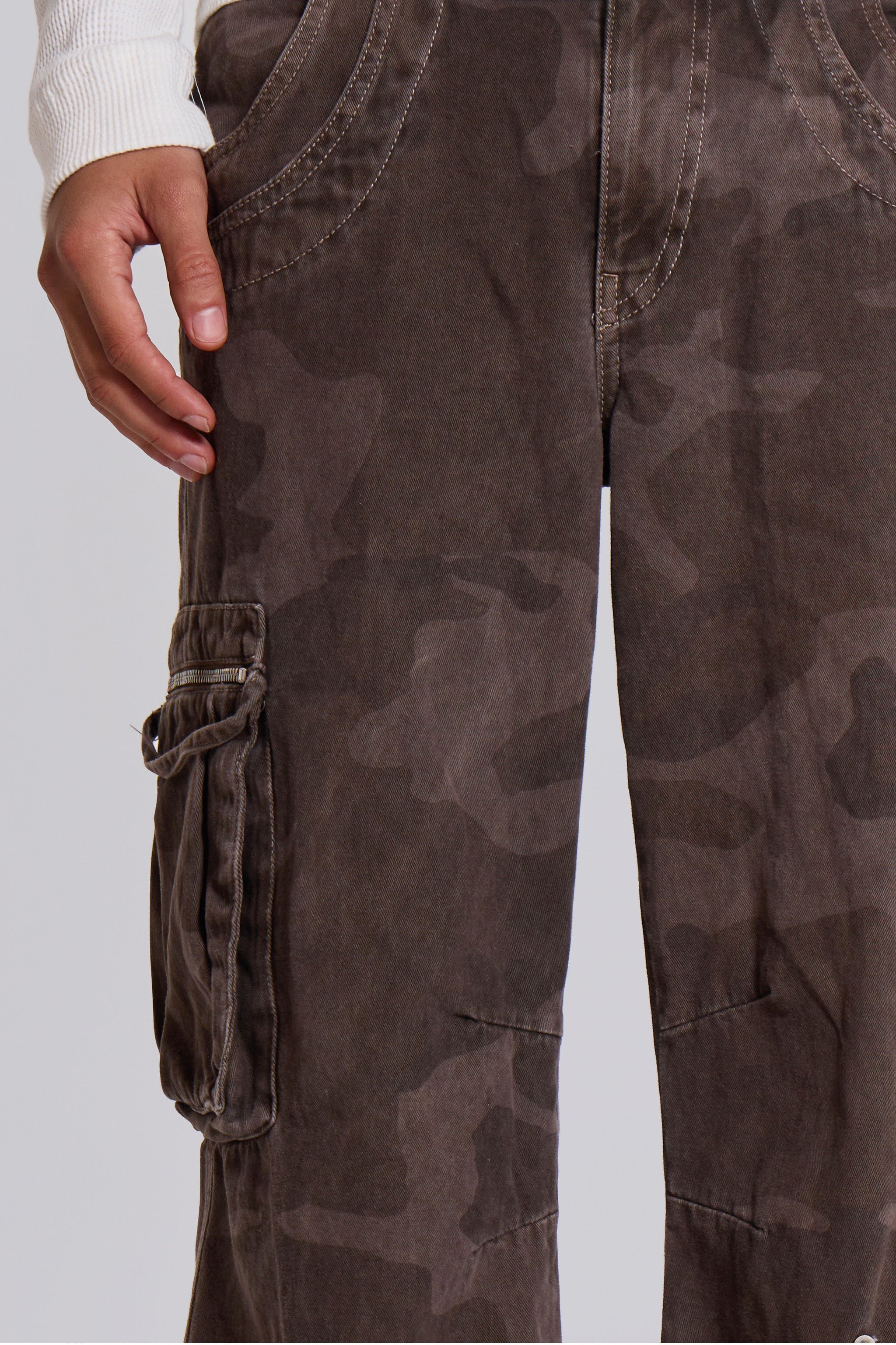 Brown Trooper Cargo Pants