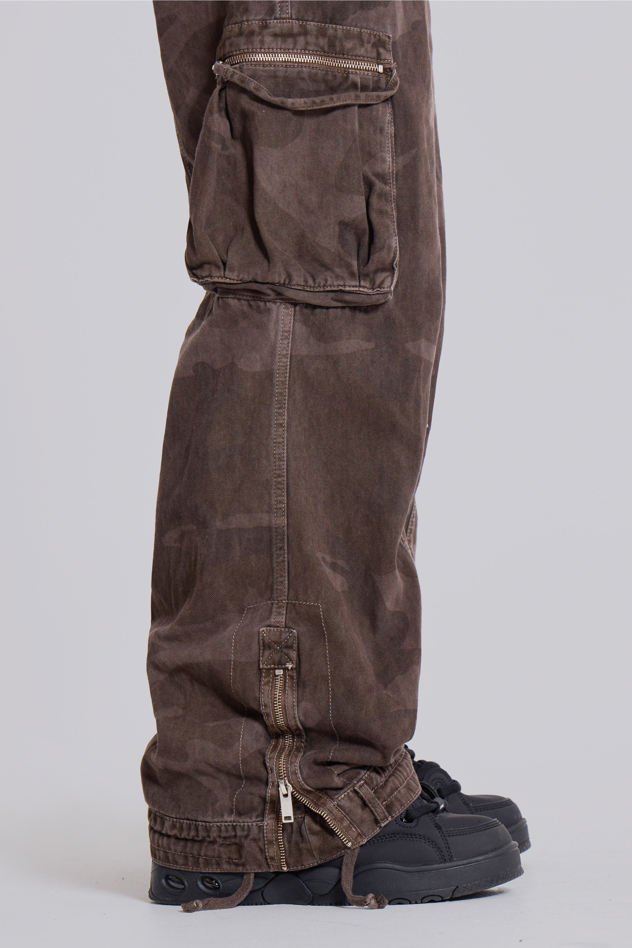 Brown Trooper Cargo Pants