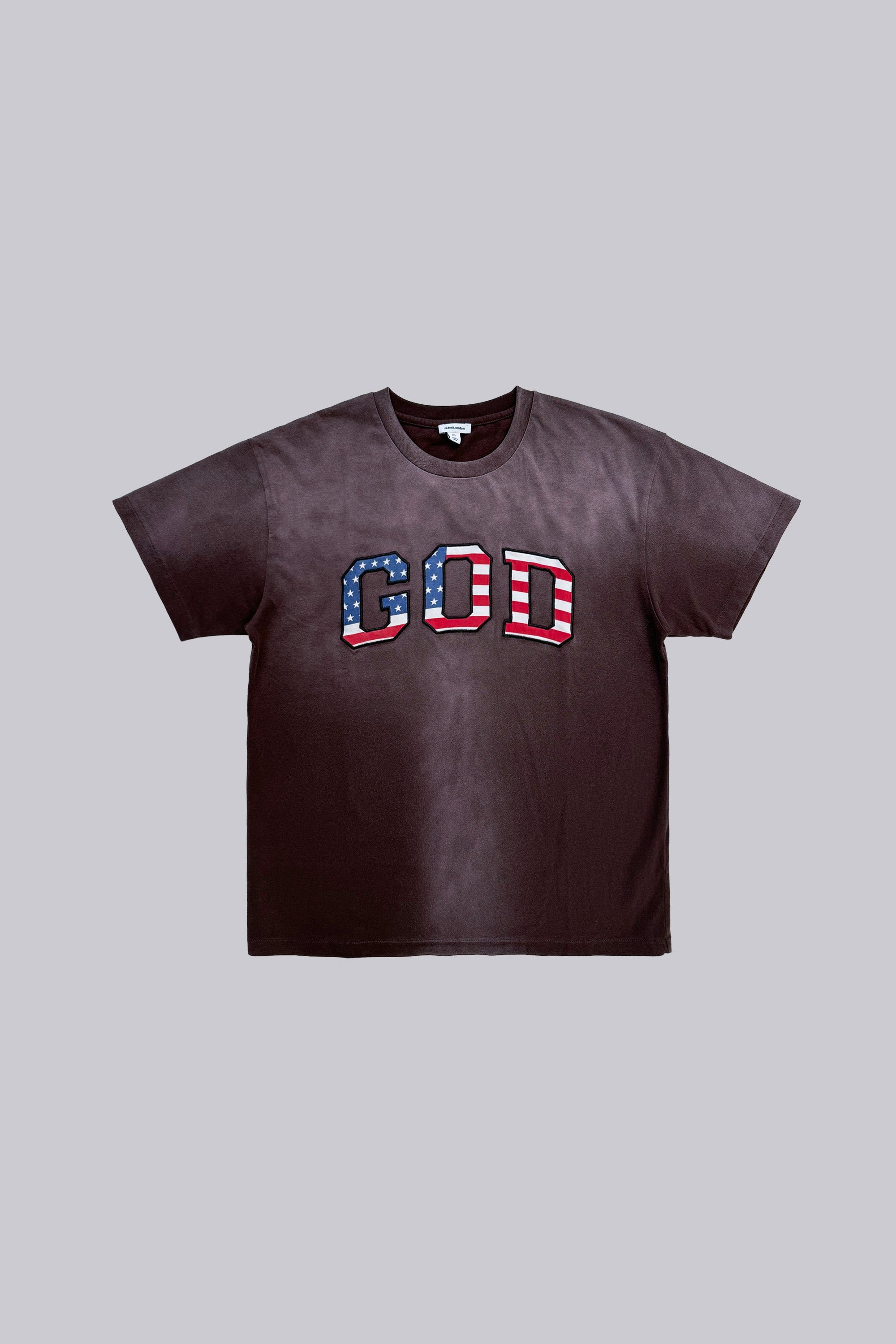 Vintage Wash ‘GOD’ T-Shirt