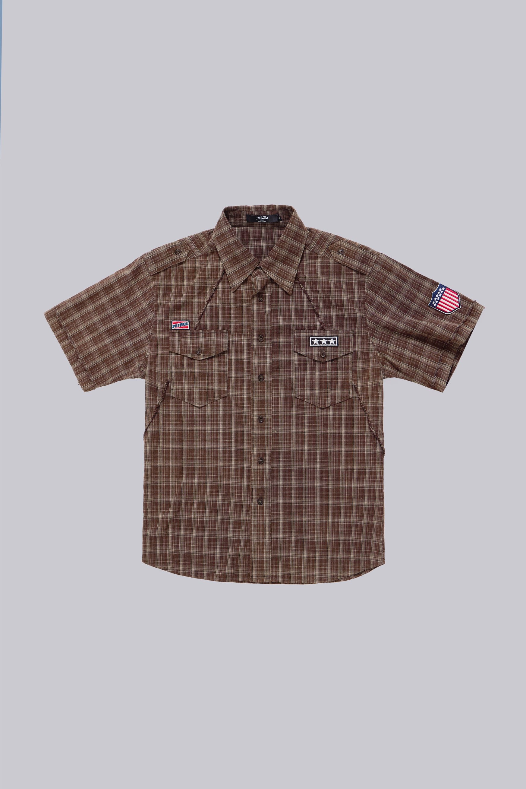 Brown Check Scout Shirt