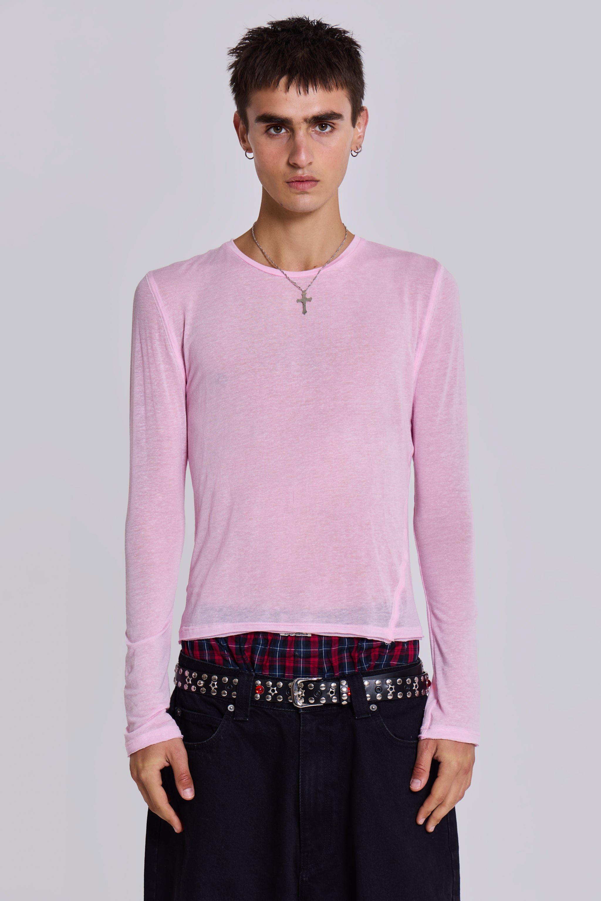 Pink Mist Long Sleeve Top