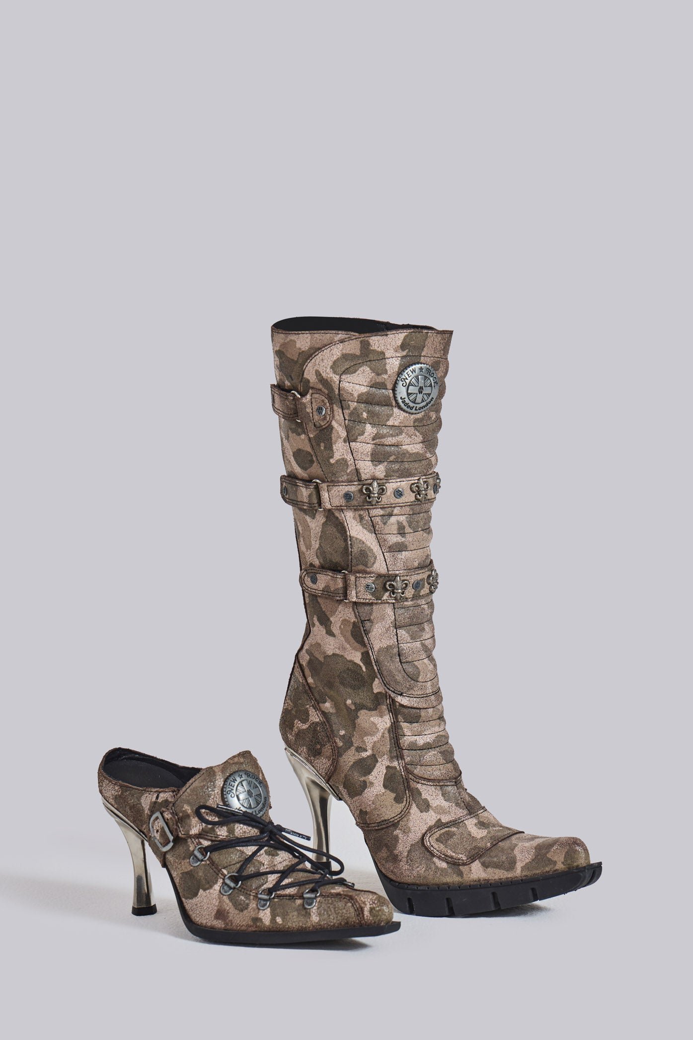 Combat Camo Boots