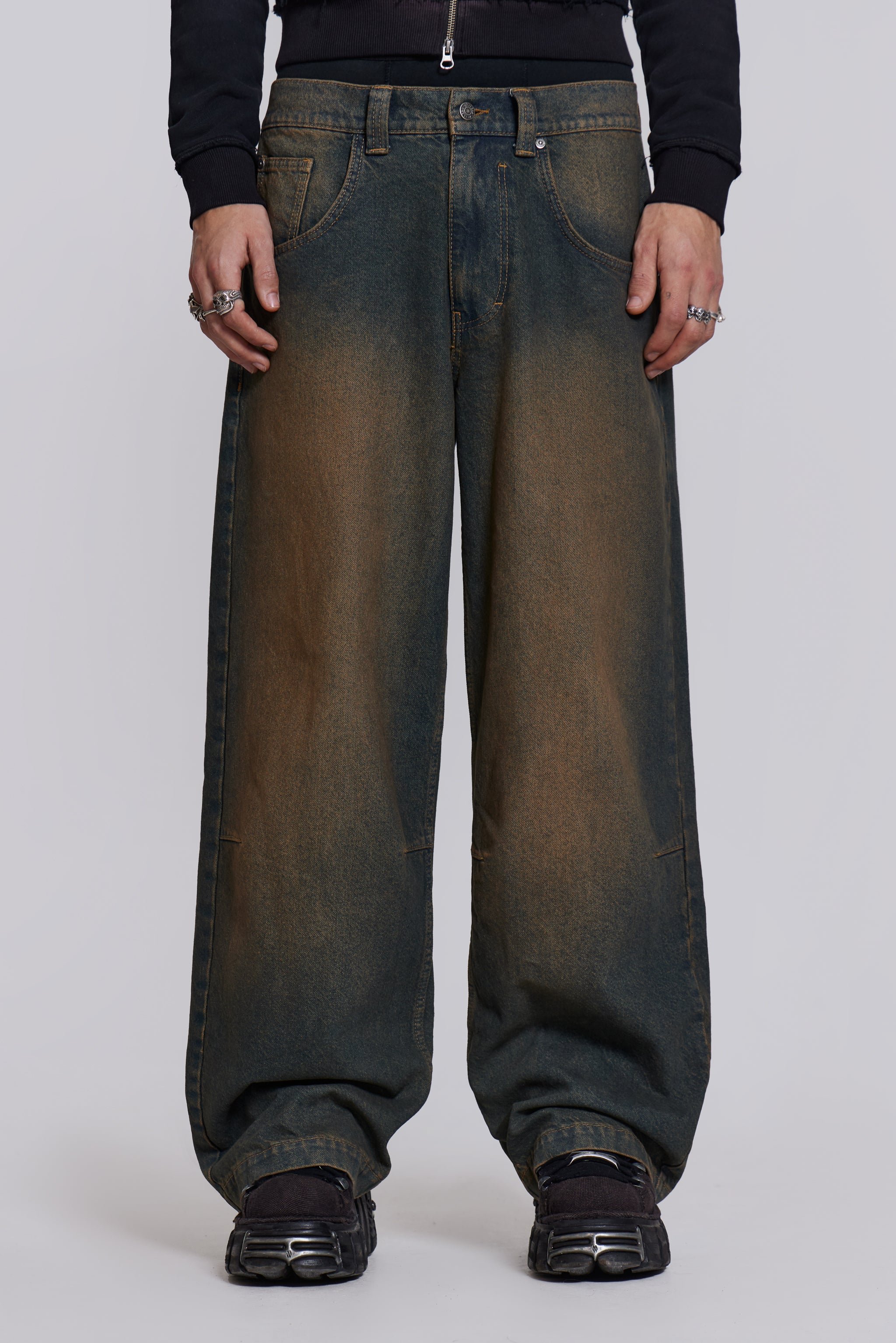 Shop Sand Tint Colossus Jeans | Jaded London | Clothing