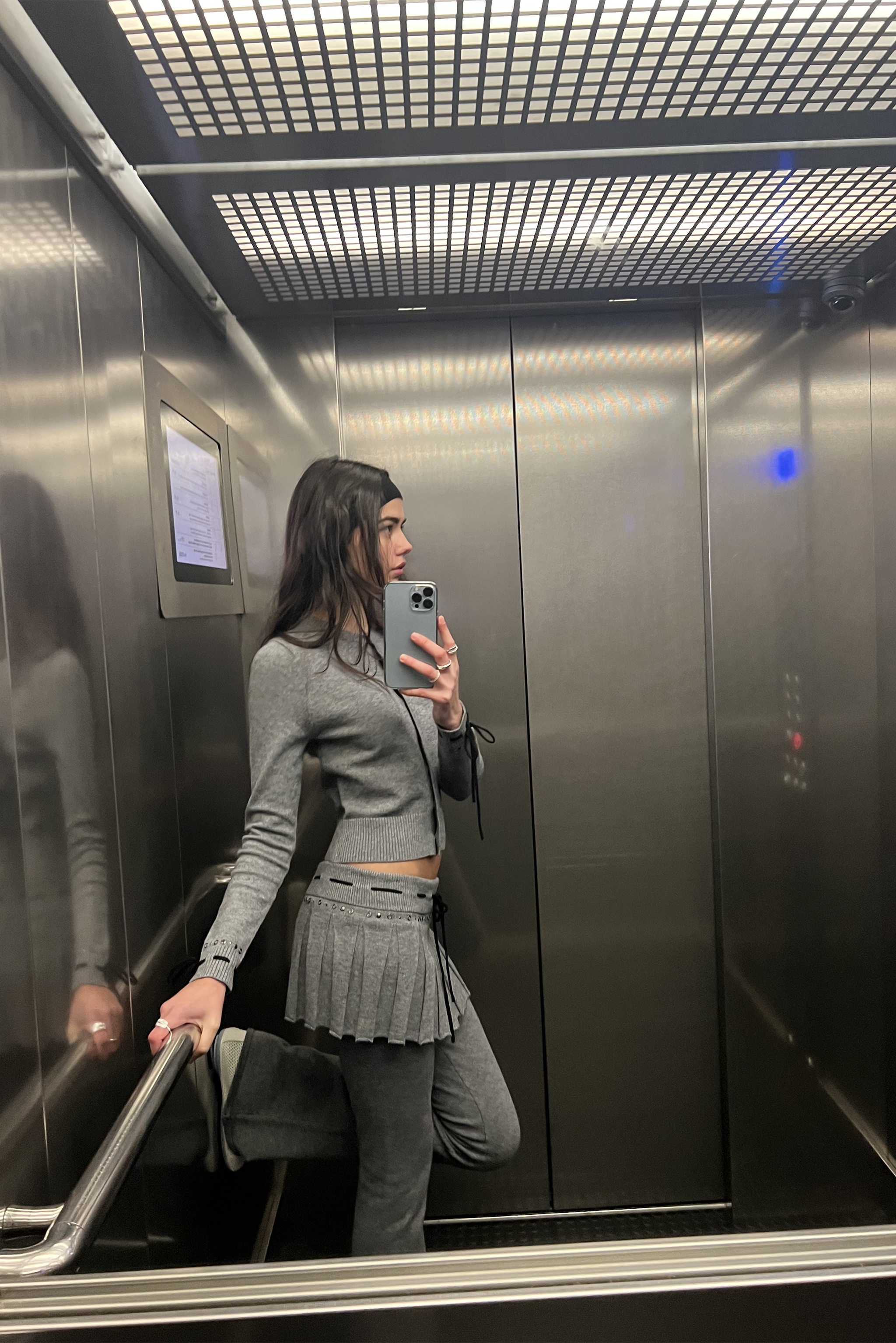 WFH Studded Skirt Trousers | Jaded London