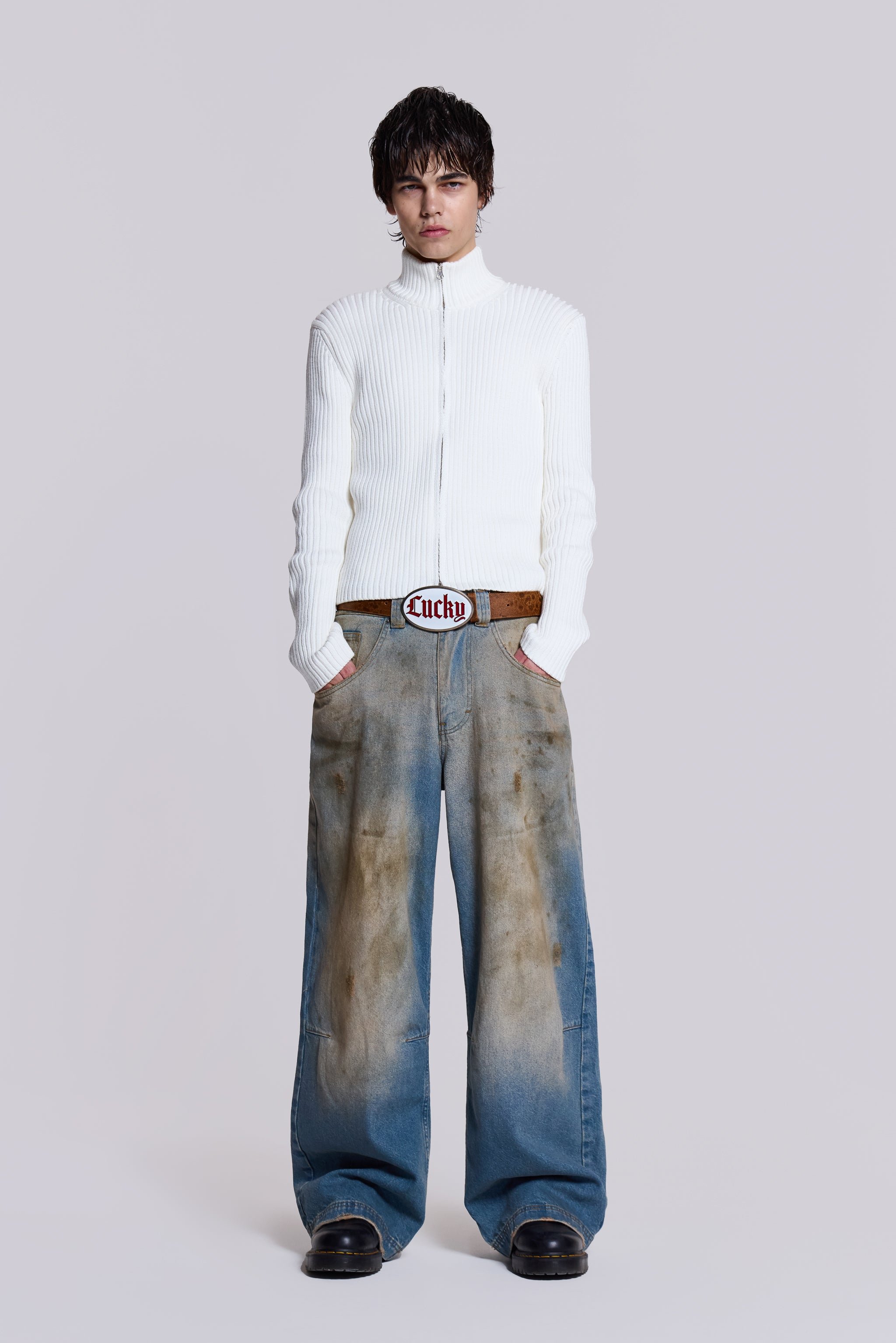 Mud Wash Colossus Jeans | Jaded London