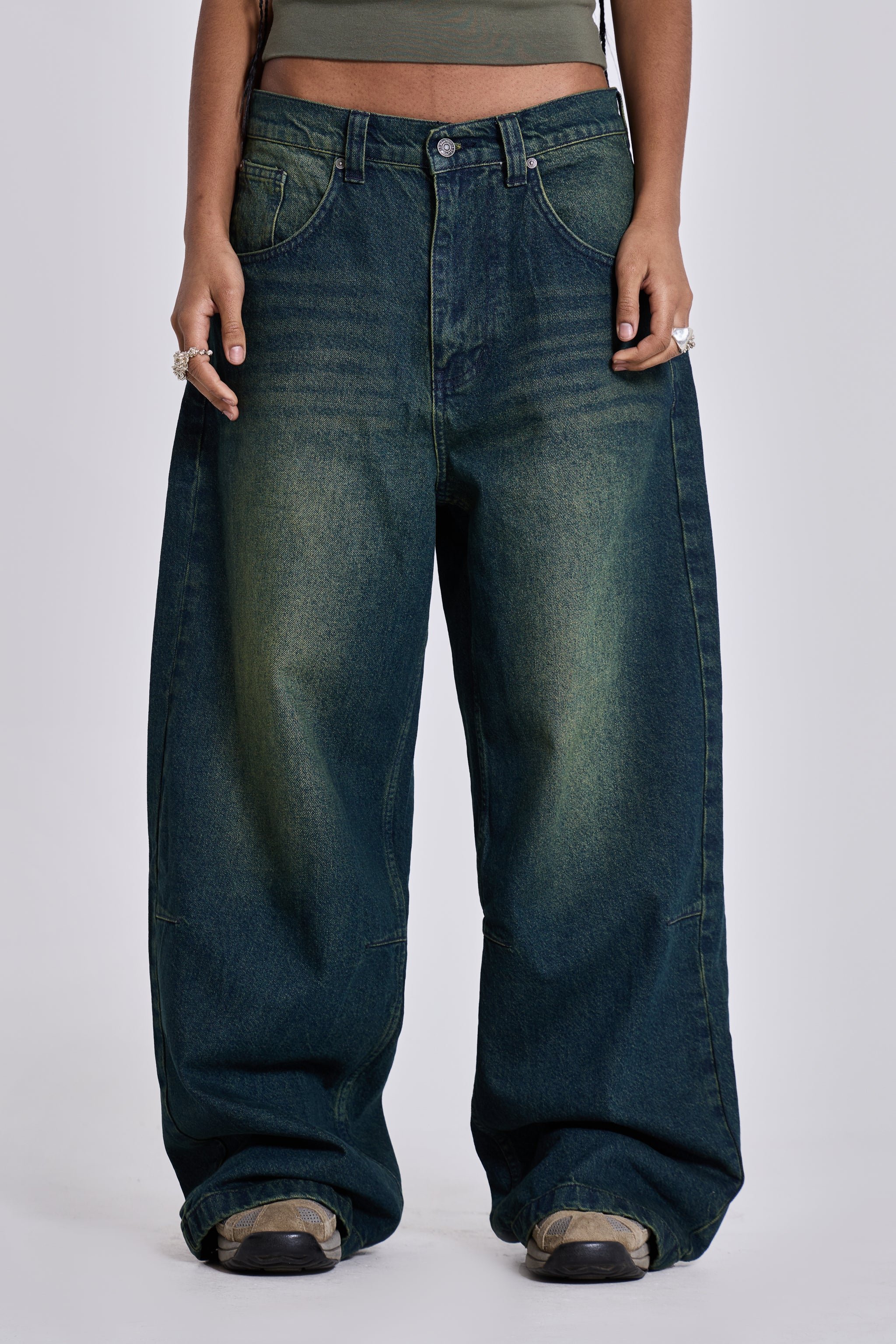 Blue Sandblast Wash Colossus Jeans