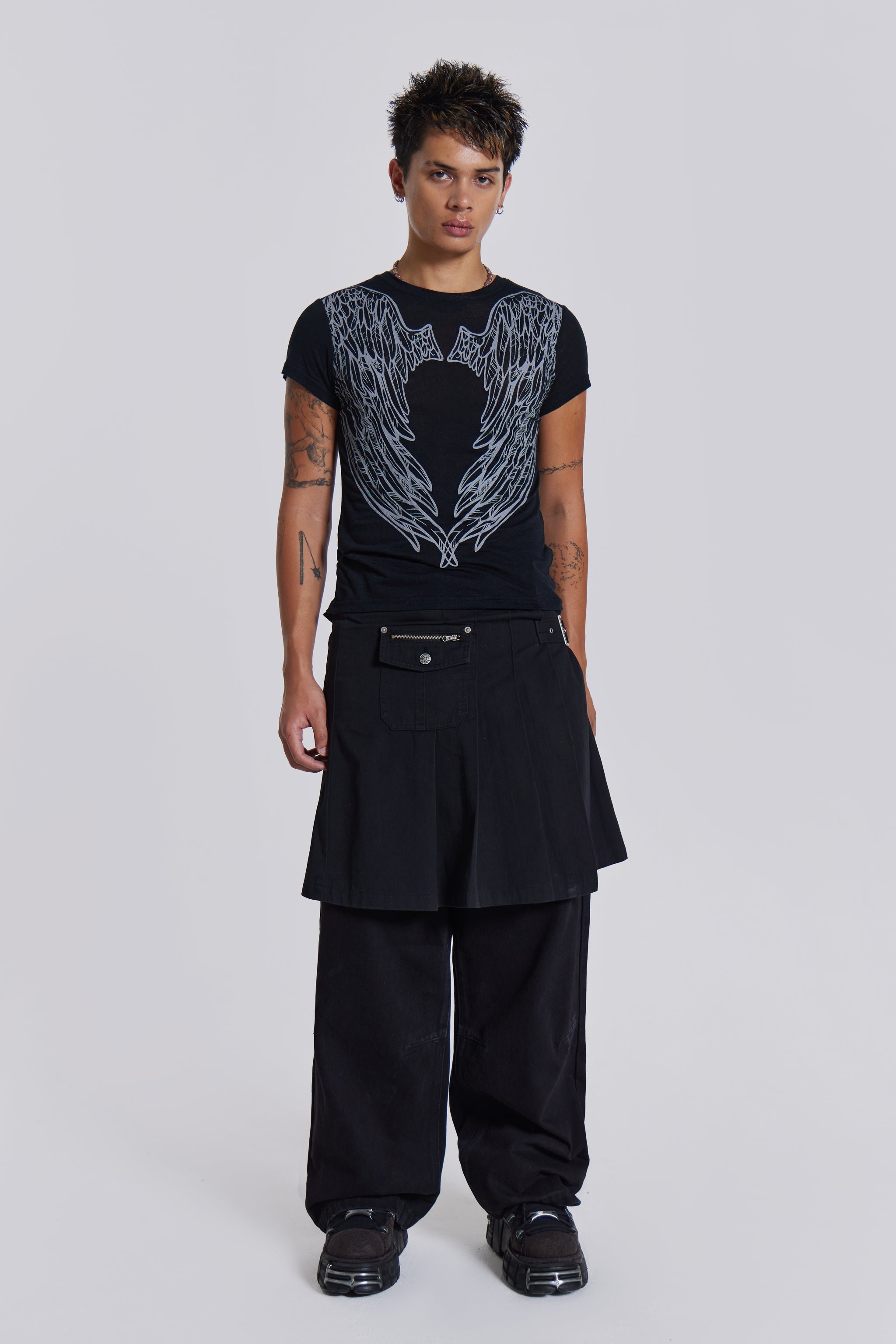 Goliath Black Suit Pants