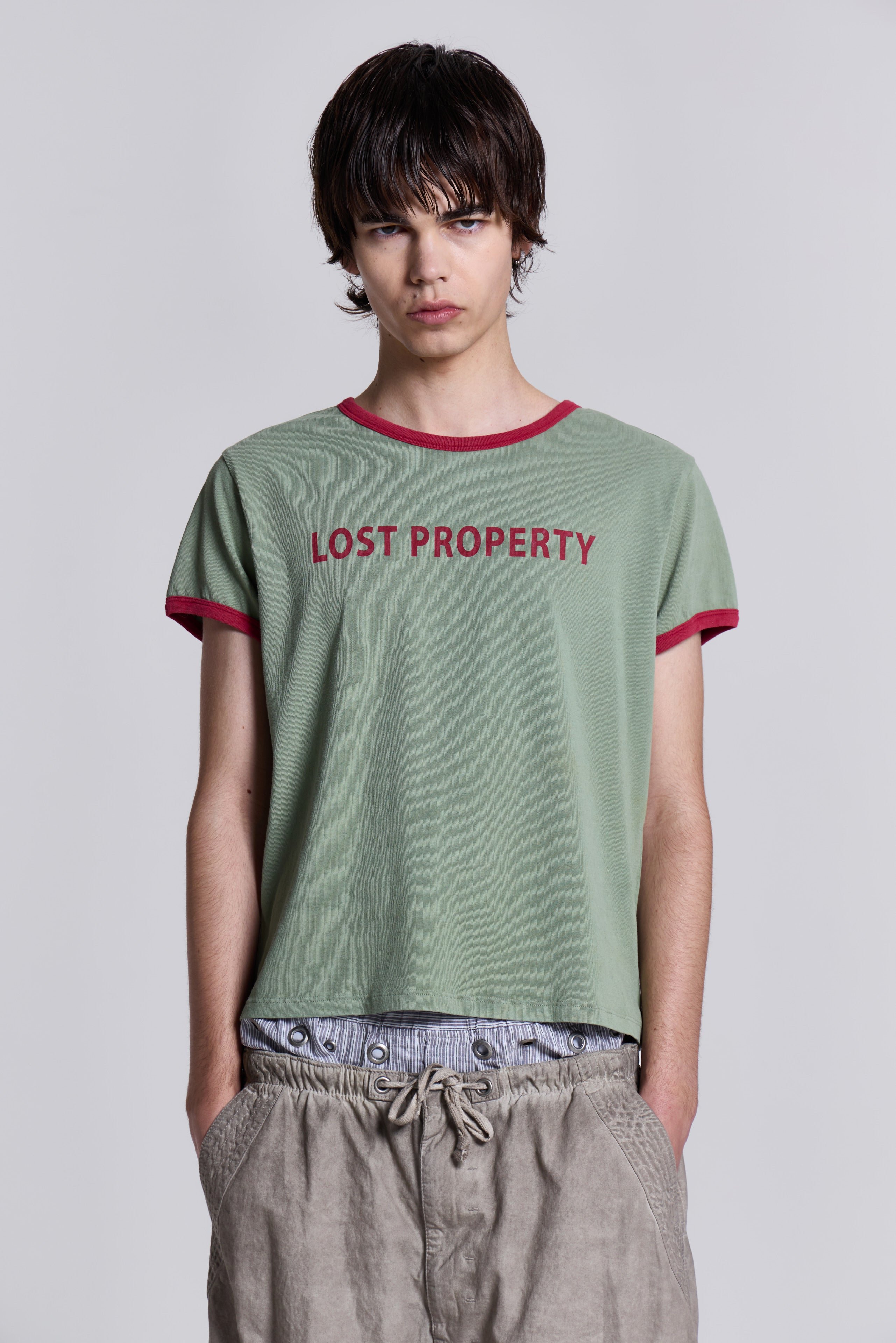 Shop Lost Property Ringer Tee | Jaded London | Clothing