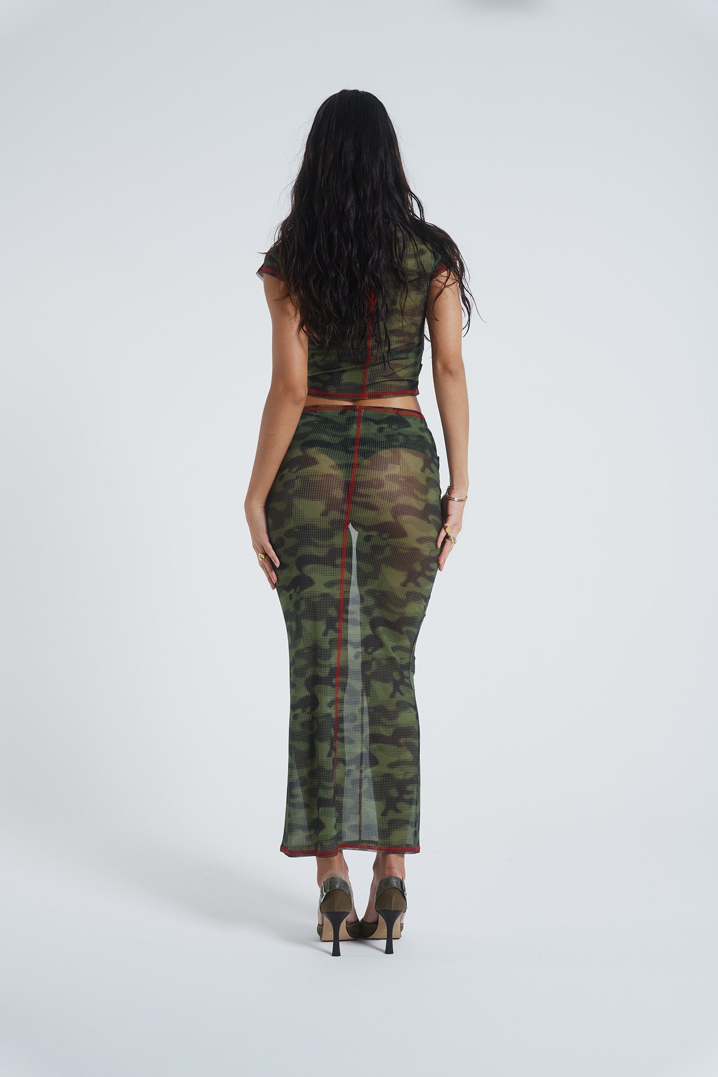 Camo 2025 mesh skirt