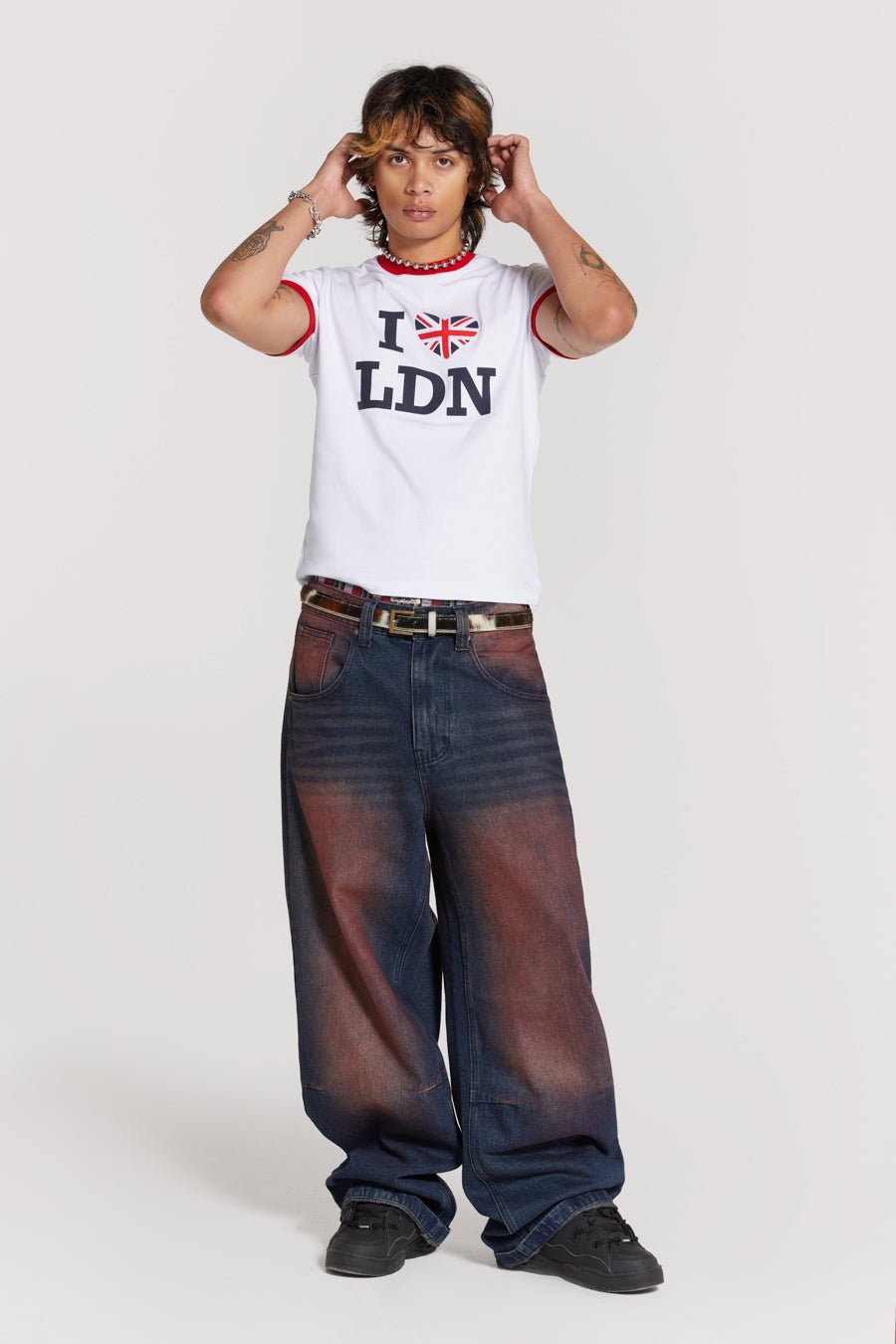 多少のお値下げなら可能ですJADED LONDON  Colossus Fit Jeans デニム